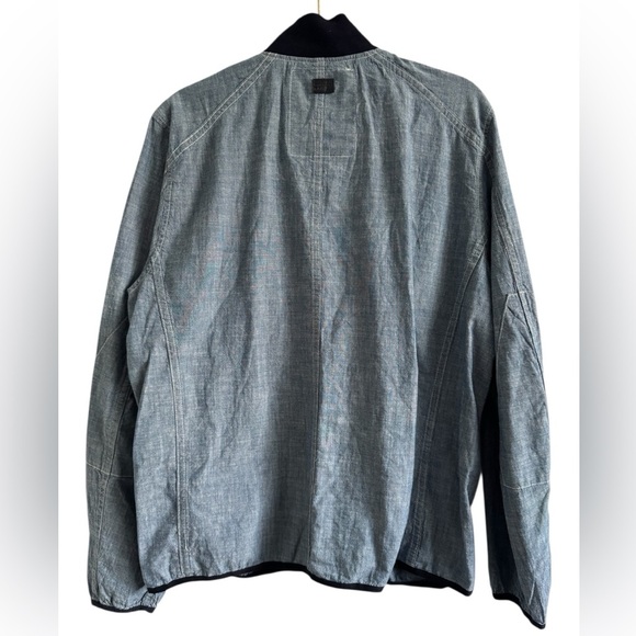 G-STAR Setscale Overshirt Full Zip Unlined L/S Jacket Zip Pockets Size Large - Picture 2 of 11